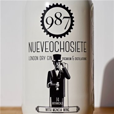 Gin - 987 Nueve Ocho Siete London Dry / 70cl / 40% Gin 44,00 CHF