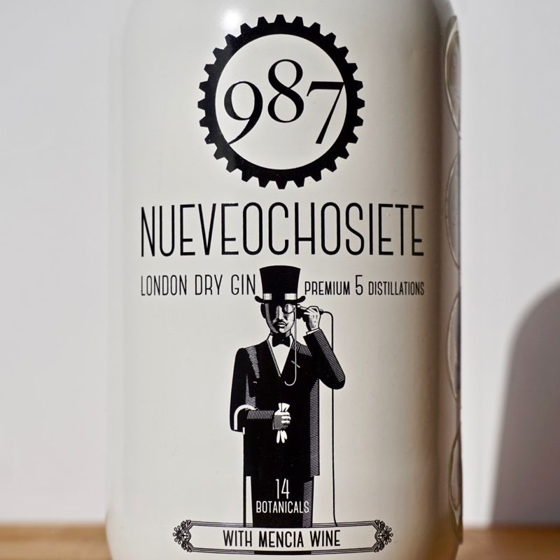 Gin - 987 Nueve Ocho Siete London Dry / 70cl / 40%