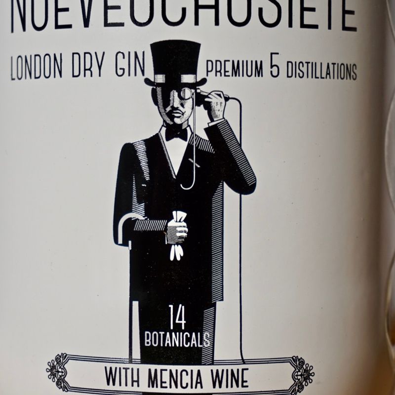 Gin - 987 Nueve Ocho Siete London Dry / 70cl / 40%