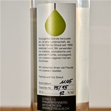 Edelbrand - Streuli's Theilersbirne / 35cl / 42% Edelbrände 46,00 CHF