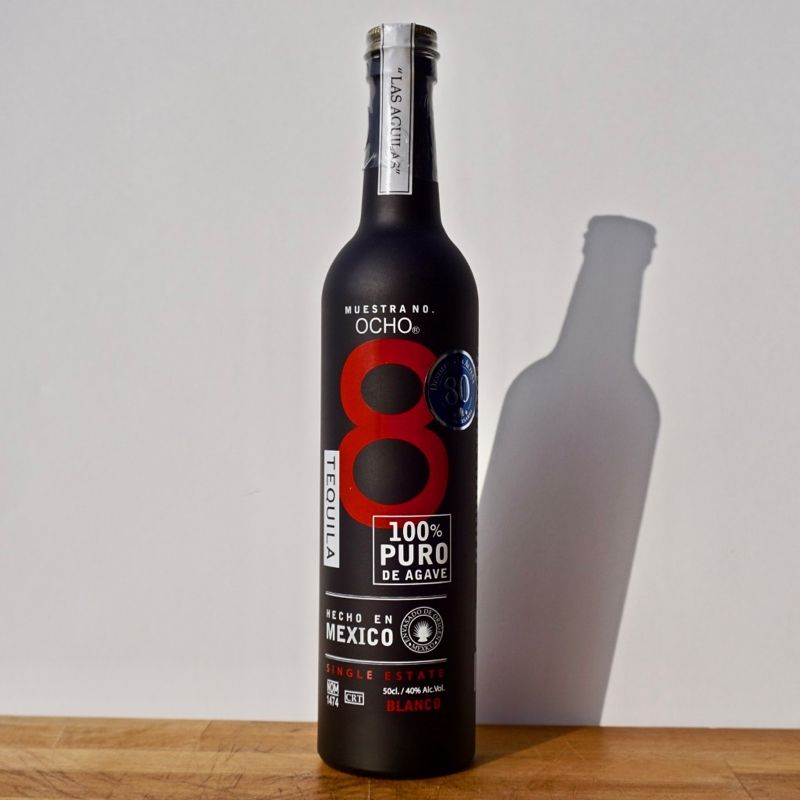 Tequila - Ocho Blanco Black Edition / 50cl / 40% Tequila Blanco 41,00 CHF