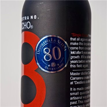 Tequila - Ocho Blanco Black Edition / 50cl / 40% Tequila Blanco 41,00 CHF