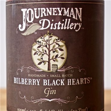 Gin - Journeyman Bilberry Black Hearts Aged Gin / 50cl / 45% Gin 44,00 CHF