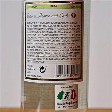 Rum - Blue Bay B. Superior White / 70cl / 40% Rum 34,00 CHF