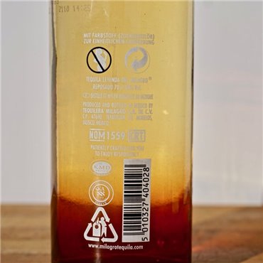 Tequila - Milagro Reposado / 70cl / 40% Tequila Reposado 49,00 CHF