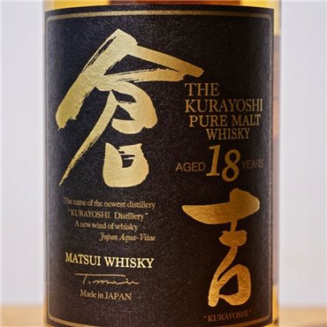 Whisk(e)y - The Kurayoshi 18 Years / 70cl / 50% Whisk(e)y 249,00 CHF