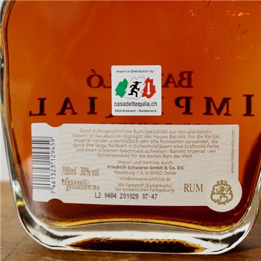 Rum - Barcelo Imperial / 70cl / 38%