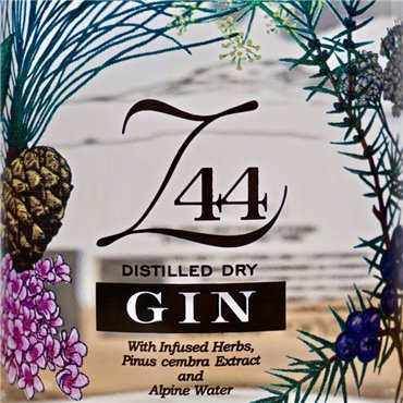 Gin - Z44 Distilled Dry Gin / 70cl / 44% Gin 69,00 CHF
