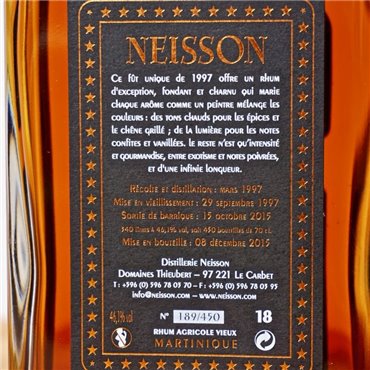 Rum - Neisson 18 Years Batch 2 / 70cl / 46.1% Rum 655,00 CHF