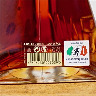 Rum - J.Bally 3 Years Pyramide / 70cl / 45% Rum 62,00 CHF
