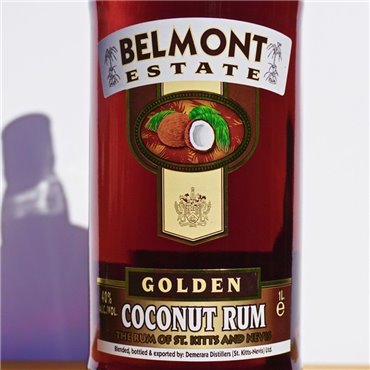 Rum - Belmont Estate Gold Coconut Rum / 100cl / 40% Rum 45,00 CHF