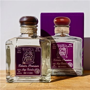 Tequila - El Amo Anejo Cristalino / 75cl / 38% Tequila Anejo 55,00 CHF