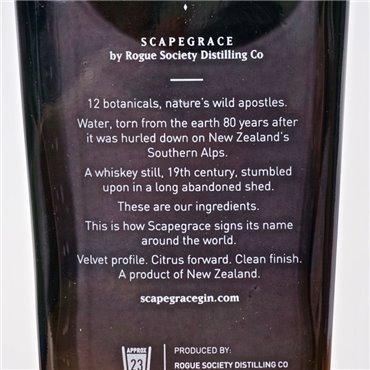 Gin - Scapegrace Dry Gin / 70cl / 42.2% Gin 52,00 CHF