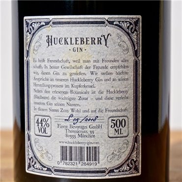Gin - Huckleberry Gin / 50cl / 44% Gin 59,00 CHF