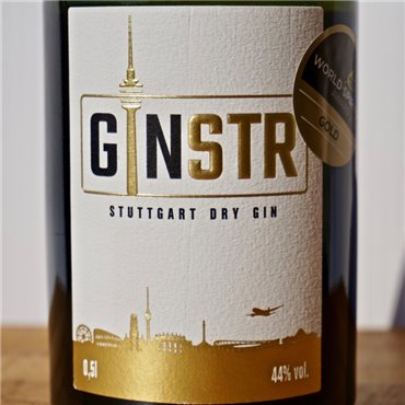 Gin - GINSTR Stuttgart Dry Gin / 50cl / 44%
