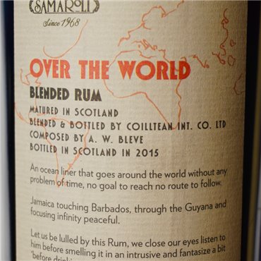 Rum - Samaroli Over the World Blended Edition 2016 / 70cl / 45%