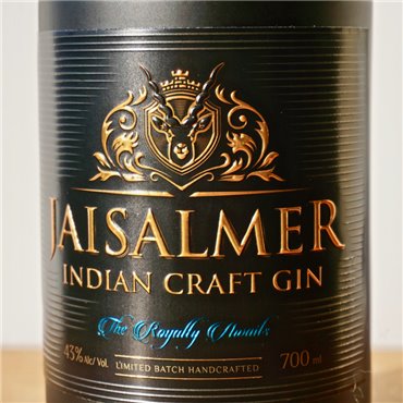Gin - Jaisalmer Indian Crafted Gin / 70cl / 43%