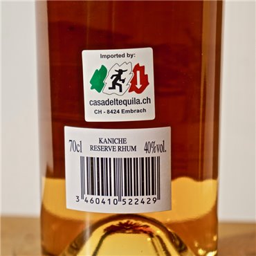 Rum - Kaniché Reserve / 70cl / 40%