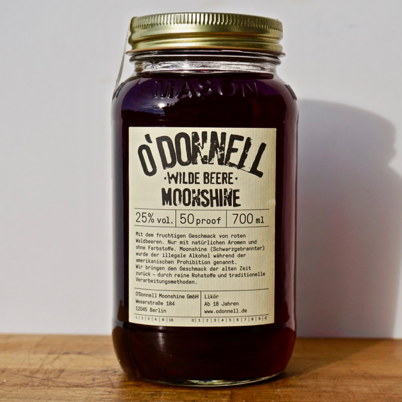 Liqueur - Moonshine O’Donnell Wilde Beere / 70cl / 25%