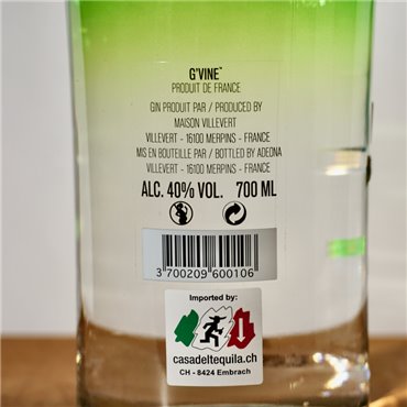 Gin - G' Vine Floraison / 70cl / 40%