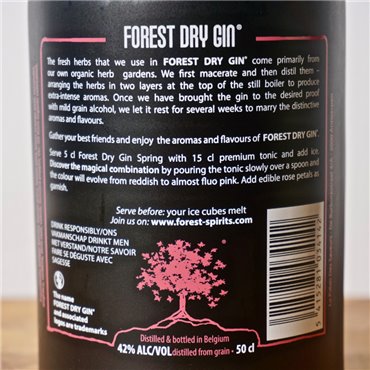 Gin - Forest Spring Dry Gin / 50cl / 42%
