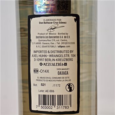 Mezcal - Alipus San Luis Especial 2018 / 70cl / 47.7%