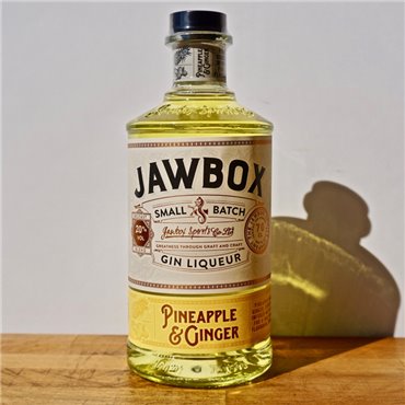 Gin - Jawbox Pineapple & Ginger Gin-Likör / 70cl / 20%