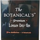 Gin - The Botanicals London Premium Dry Gin / 70cl / 42.5%