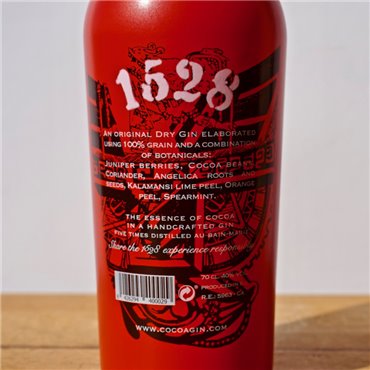 Gin - 1528 Cocoa Gin / 70cl / 40%