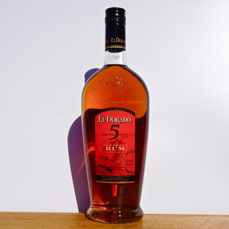 Rum - El Dorado 5 Years / 70cl / 40% Rum 36,00 CHF