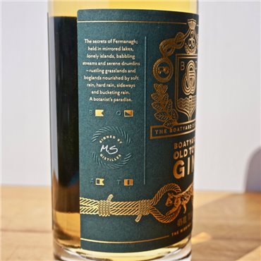 Gin - Boatyard Irish Old Tom Gin / 70cl / 46%