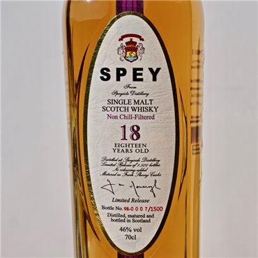 Whisk(e)y - Spey 18 Years / 70cl / 46%