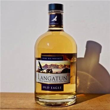 Whisk(e)y - Langatun Old Eagle Single Cask Pure Rye / 50cl / 44%