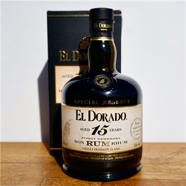 Rum - El Dorado 15 Years / 70cl / 43%