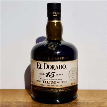 Rum - El Dorado 15 Years / 70cl / 43%