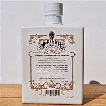Gin - Amuerte Coca Leaf Gin White Edition / 70cl / 43%