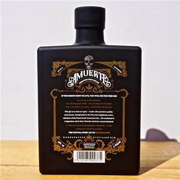 Gin - Amuerte Coca Leaf Gin Black Edition / 70cl / 43%