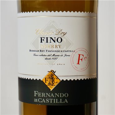 Sherry - Fernando de Castilla Fino Classic Dry-Sec / 75cl / 15%