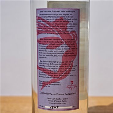 Absinthe - Val de Travers Aphrodite / 70cl / 55%