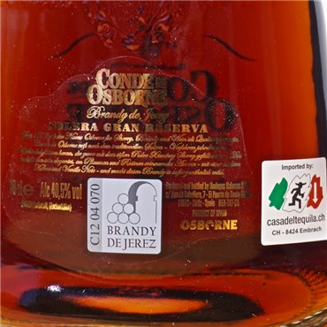 Brandy - Conde de Osborne / 70cl / 40.5%