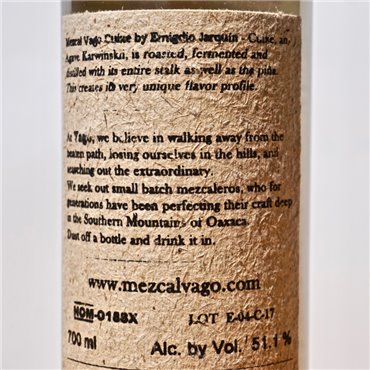 Mezcal - Vago Cuixe Emigdio Jarquin / 70cl / 51.1%