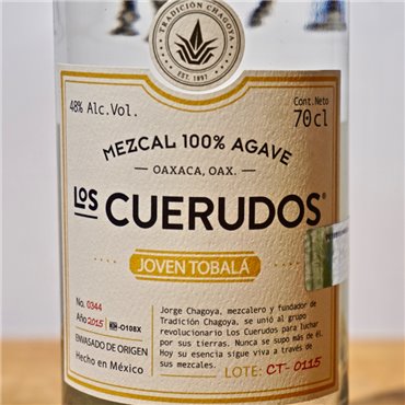 Mezcal - Los Cuerudos Chagoya Tobala / 70cl / 48%