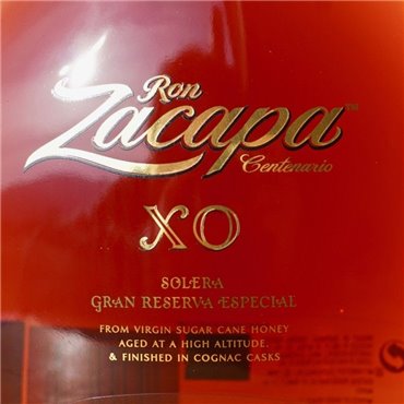 Rum - Zacapa Centenario XO Solera / 70cl / 40% Rum 123,00 CHF