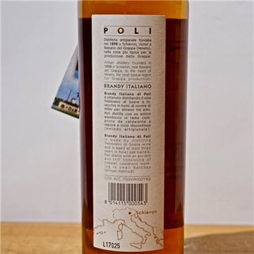 Brandy - Poli Brandy Italiano / 70cl / 40%