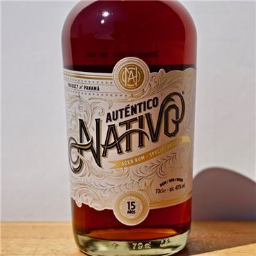 Rum - Nativo Autentico 15 Years / 70cl / 40%