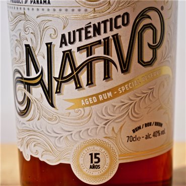 Rum - Nativo Autentico 15 Years / 70cl / 40%