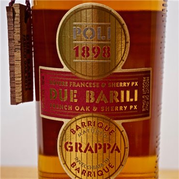 Grappa - Poli Due Barili / 70cl / 40%