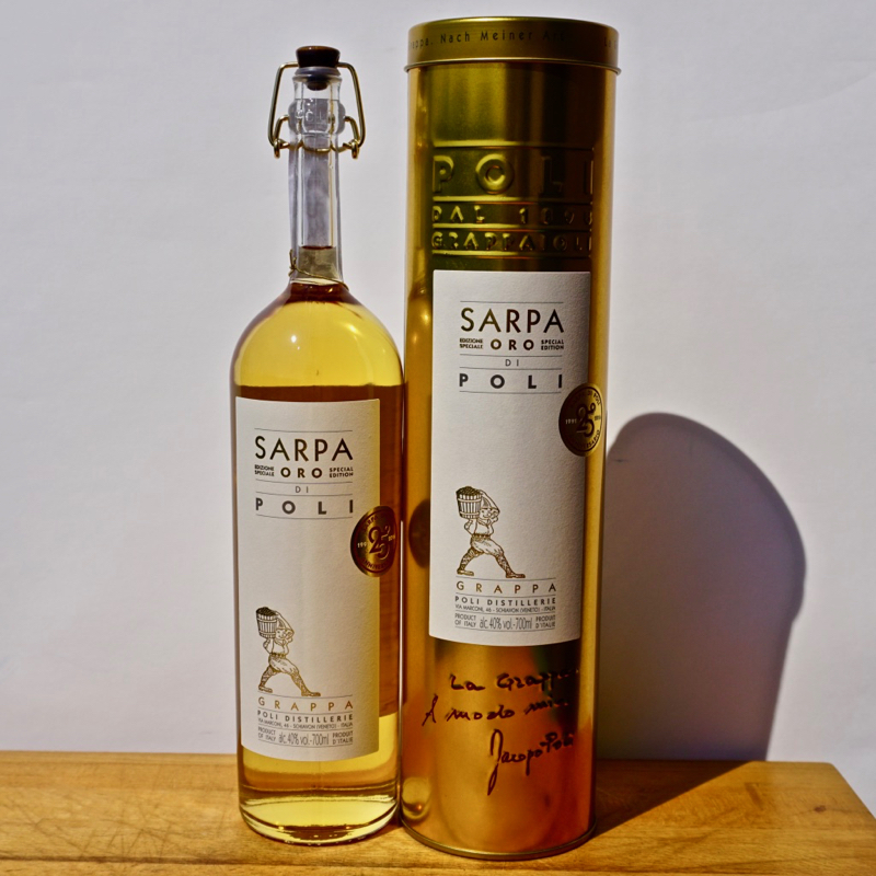 Grappa - Poli Sarpa di Poli Oro Barrique / 70cl / 40%