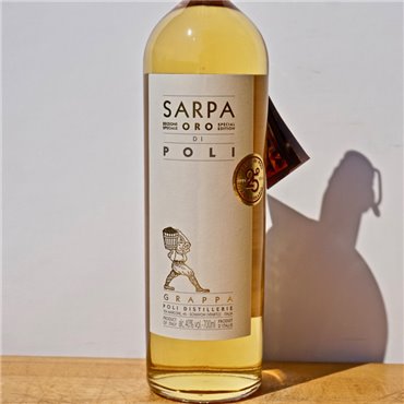 Grappa - Poli Sarpa di Poli Oro Barrique / 70cl / 40%