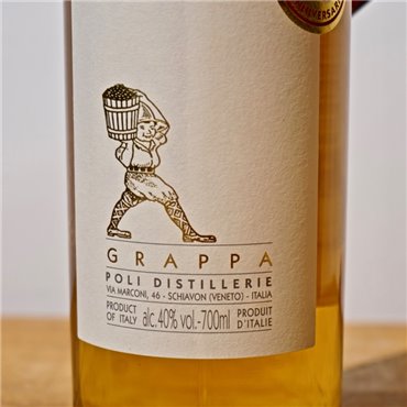 Grappa - Poli Sarpa di Poli Oro Barrique / 70cl / 40%